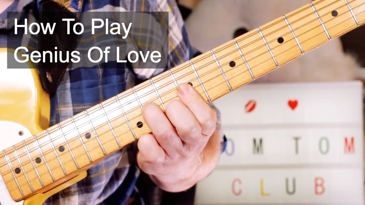 'Genius Of Love' Tom Tom Club Guitar Lesson YouTube
