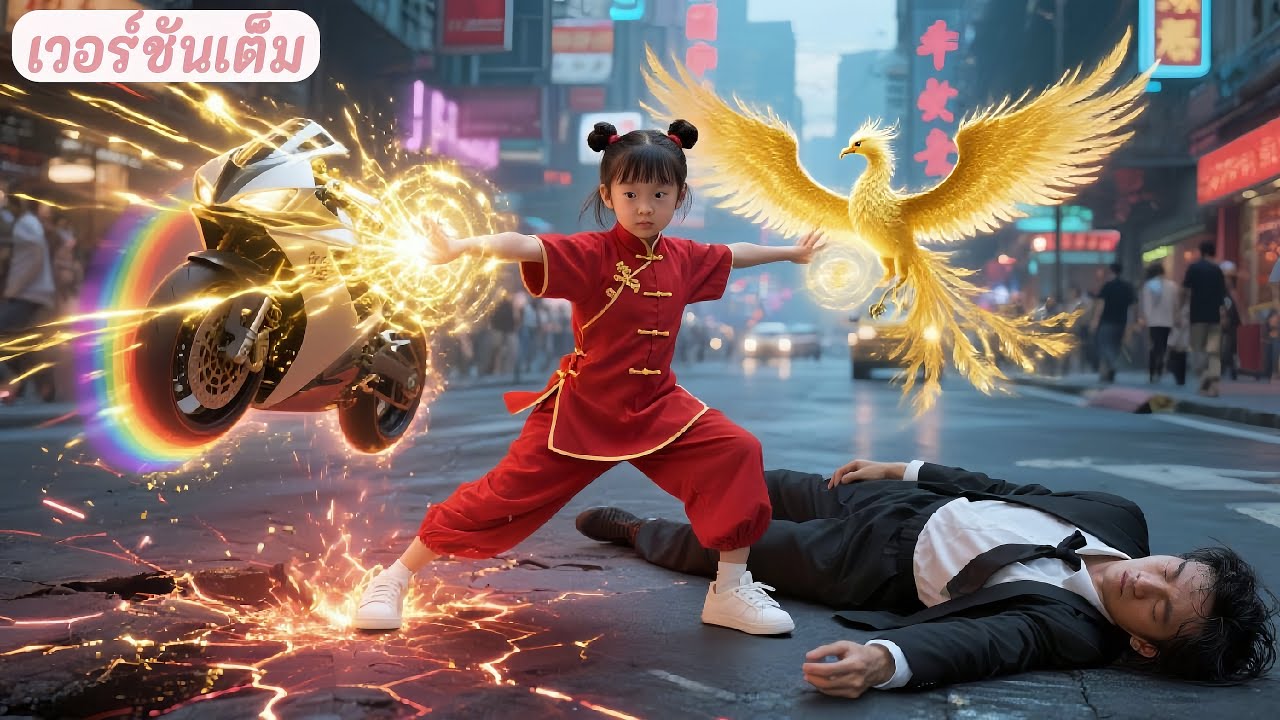 เด็กหญิงวัย 5 ขวบรู้กังฟู ขวางมอเตอร์ไซค์ช่วยชายแปลกหน้า ไม่รู้ว่าเป็นพ่อซีอีโอของเธอ!