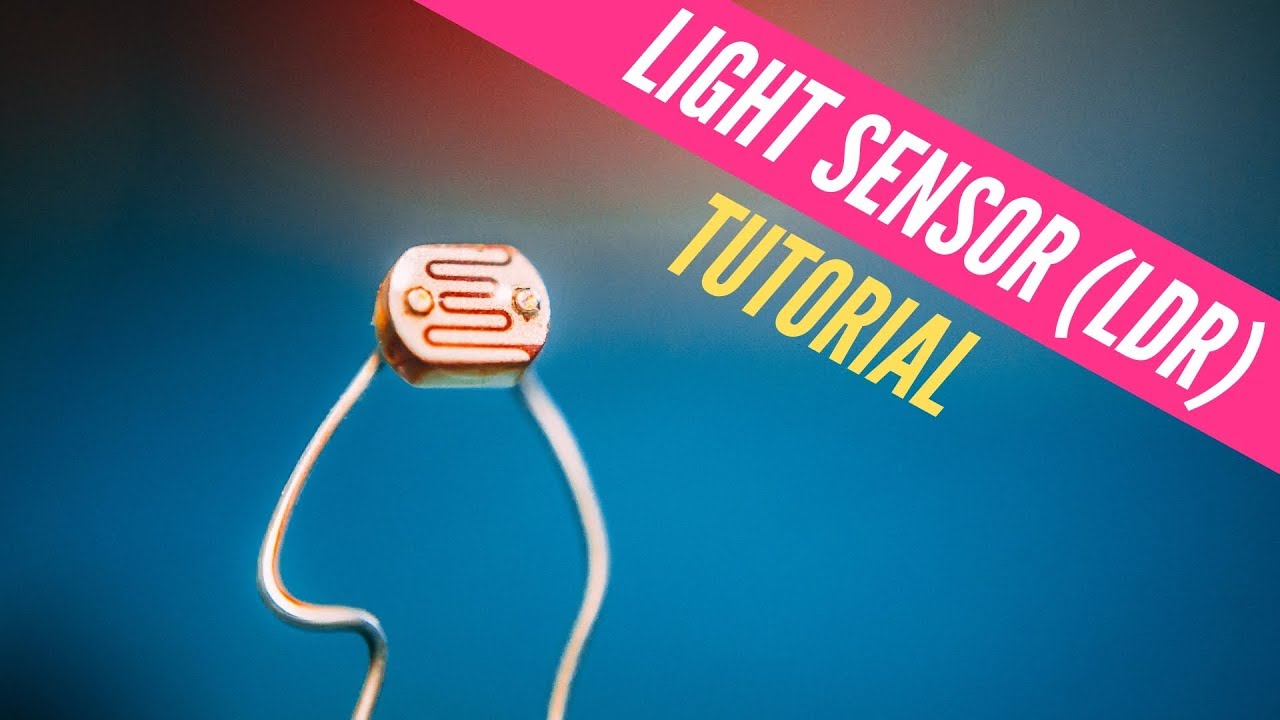 ⁣Light Dependent Resistor (LDR) tutorial for Arduino & Raspberry Pi. Electronics crash course #4