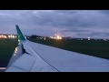 Aer Lingus 757-200 Sunrise Landing in Shannon, Ireland