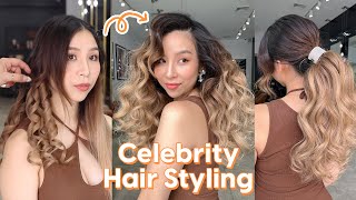 Getting My Hair Done By a Celebrity Hairstylist | Tina Yong