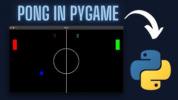 Create PONG in PYGAME in just 10 minutes!