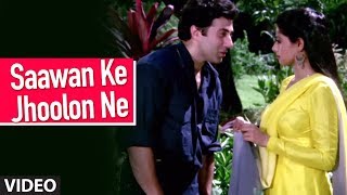 Vignette de la vidéo "Saawan Ke Jhoolon Ne - Full Song | Nigahen | Mohammad Aziz | Anand Bakshi | Sunny Deol, Sridevi"