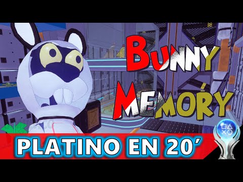 Bunny Memory Guía Platino en 20 Minutos en Español Trophy Guide Platinum Walkthrough