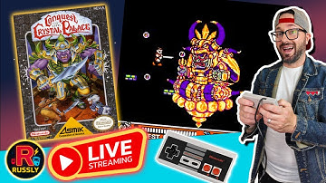 Conquest of the Crystal Palace (NES) – First Time Journey Through the Crystal Realm!
