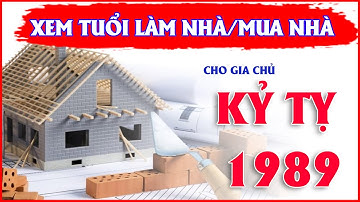 Kỷ Tỵ 1989 Làm Nhà, Mua Nhà Năm Nào Tốt  (2025 - 2030) / Mượn Tuổi Làm Nhà