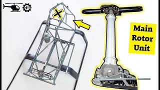 Main Rotor Unit  Kit Helicopter Ranabot Ch77 Build 9