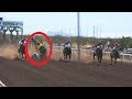 Accidente en Final del Futurity Especial Hipodromo de Hermosillo