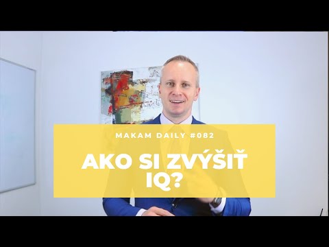 Video: Ako Zvýšiť IQ