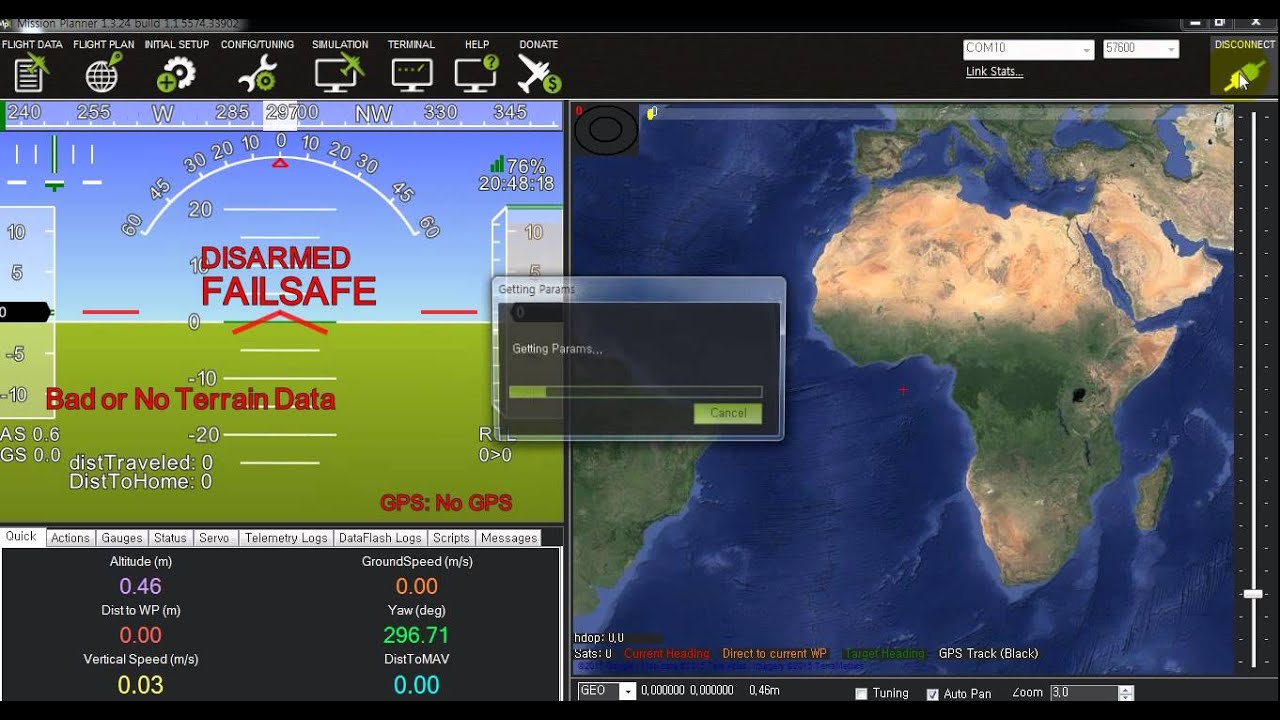 Mission Planner Intro 04 How To Set Telemetry YouTube