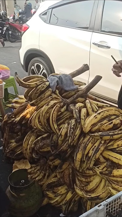 PISANG GEPREK!!!!! #streetfood #viralvideo #trending #shorts #youtubeshorts #fyp