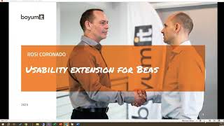 Usability Extension with Beas Manufacturing