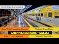 Chennai egmore  salem superfast express travel vlog   wap7 tkd  wap4 erode  vlog 30