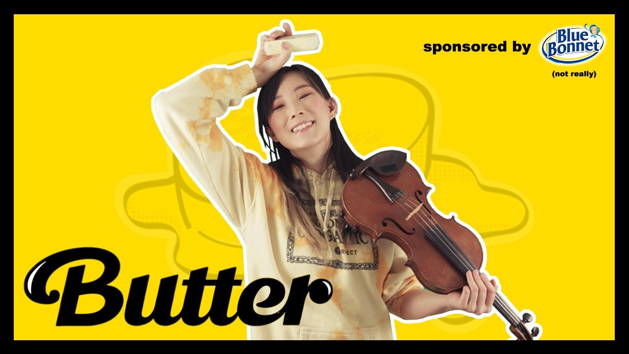 BTS 'BUTTER' Violin Cover (+Free Sheets) YouTube