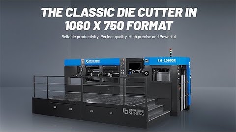 Automatic Die Cutting & Stripping Machine (Model:SH-1060SE)