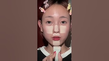 New Korean makeup hack #makeup #makeuphacks #beautyhacks #youtubeshorts #shorts #shortsfeed