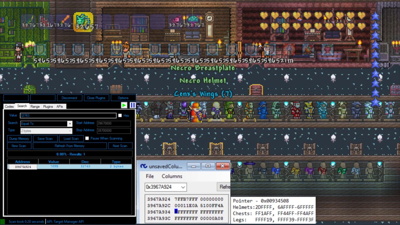 Terraria PS3 Modding in Developer Armor (Onto Mannequins) YouTube