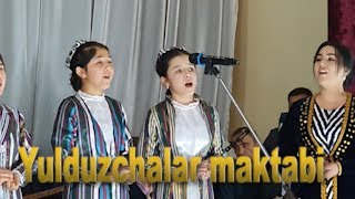 Kosonsoy 4-sonli bolalar musiqa va san'at maktabi o'quvchilari