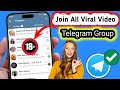 Viral Video Link Telegram Channel || How To Join Telegram Video Link | weblix3