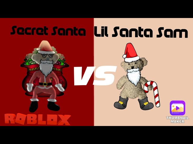 Santa Sam bear roblox by Flowertrish on DeviantArt