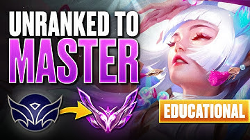 EDUCATIONAL Unranked to Masters on SYNDRA | How to Play Syndra Guide S15