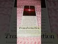 🙏 une étape à la fois, Transformation 🙏