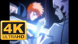 Ichigo Vs. Ulquiorra Cifer First Fight English Dub 4K 60Fps