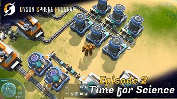 FOR SCIENCE!! - Dyson Sphere Program Early Access Playthrough