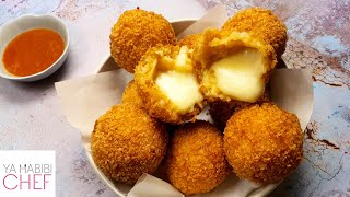 كرات البطاطا المقرمشة المحشية بالجبنة |  Potato Cheese Balls