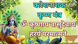 Krishna Mantra || Krishnaya Vasudevaya Haraye Paramatmane || ॐ कृष्णाय वासुदेवाय || 1 Hour Chanting