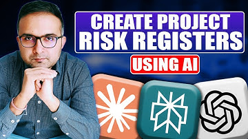 How to use AI to create project RISK REGISTER? Full ChatGPT Tutorial | PMPwithRay