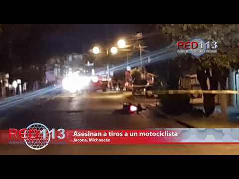 VIDEO Asesinan a tiros a un motociclista en la colonia La Esperanza