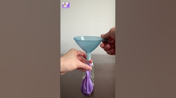 DIY self inflating balloon experiment #sciencefun