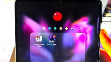 How To Make a Folder in Samsung Galaxy Z Fold 3 [Create a Folder on Galaxy Fold 3]