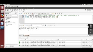 MySQL 5.7: Insert values in JSON array using MySQL