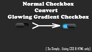 Custom Checkbox Design using HTML & CSS Profile