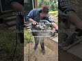 learning to cut tenons with the big saw
