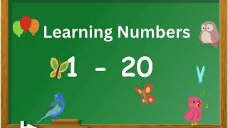 Learning Numbers 1to 20 with number names