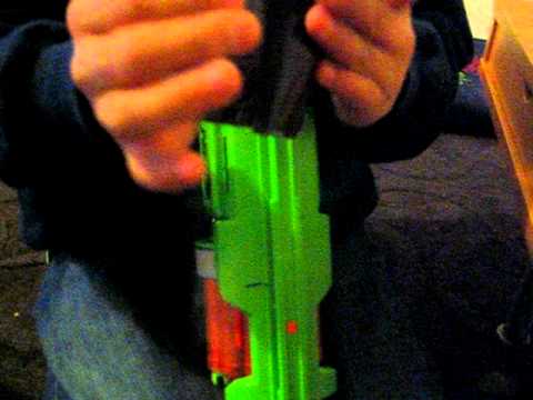 hvordan man lager sikter til en nerf pistol