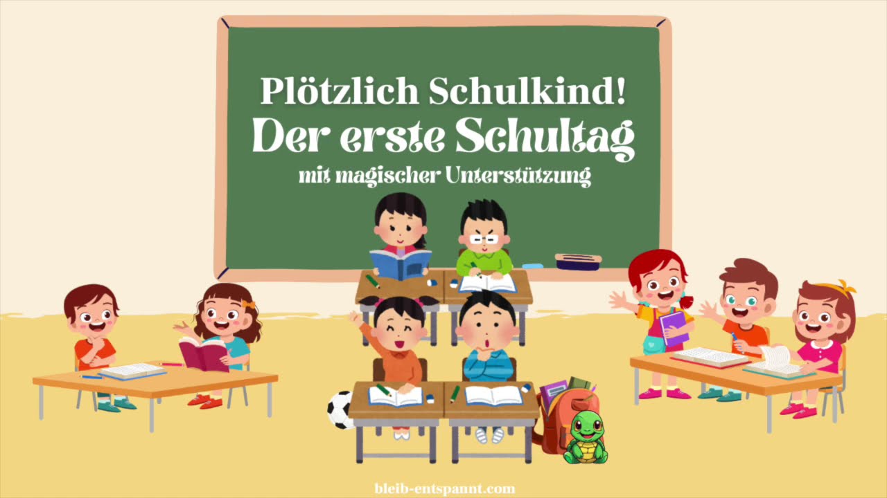 Traumreise für Kinder zum Einschlafen - Der erste Schultag ... mit magischer Unterstützung