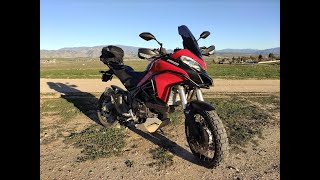 Ducati Multistrada 950 - How to remove the fairing and gas tank.