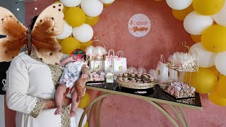 buffet de naissance ?لقطات من عقيقة ابنتي