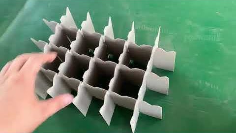 Cardboard,Chipboard, Composite board,Corrugated carton board  Partition Assembler Machine