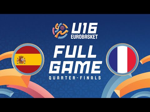 LIVE - Spain v France | FIBA U16 Women's EuroBasket 2025 | Quarter-Finals