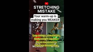 Stop Static Stretching BEFORE Workout (Here's Why)