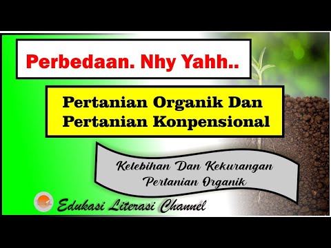 Video: Perbedaan Antara Pertanian Organik Dan Pertanian Konvensional