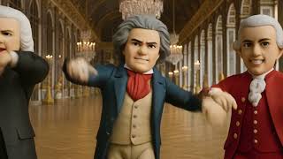 Minimal Techno Dance With Beethoven, Bach And Mozart Minimal Melody