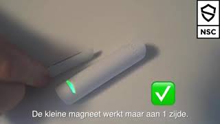 NSC: magneetcontact plaatsen Ajax