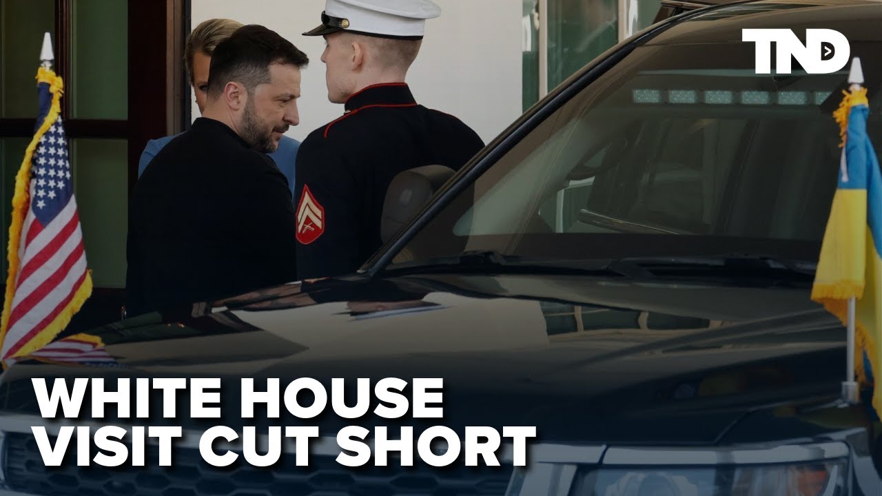 Zelenskyy's White House visit cut short after Trump, Vance & Ukrainian president spar over gratitude