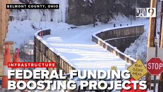 $12M federal infrastructure boost heads to eastern Ohio, with Belmont County leading